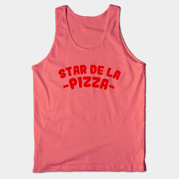 Pizza star Tank Top by Mr Youpla